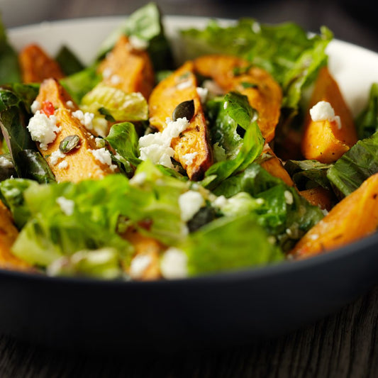 Roasted Sweet Potato Salad-The Little Shop of Olive Oils