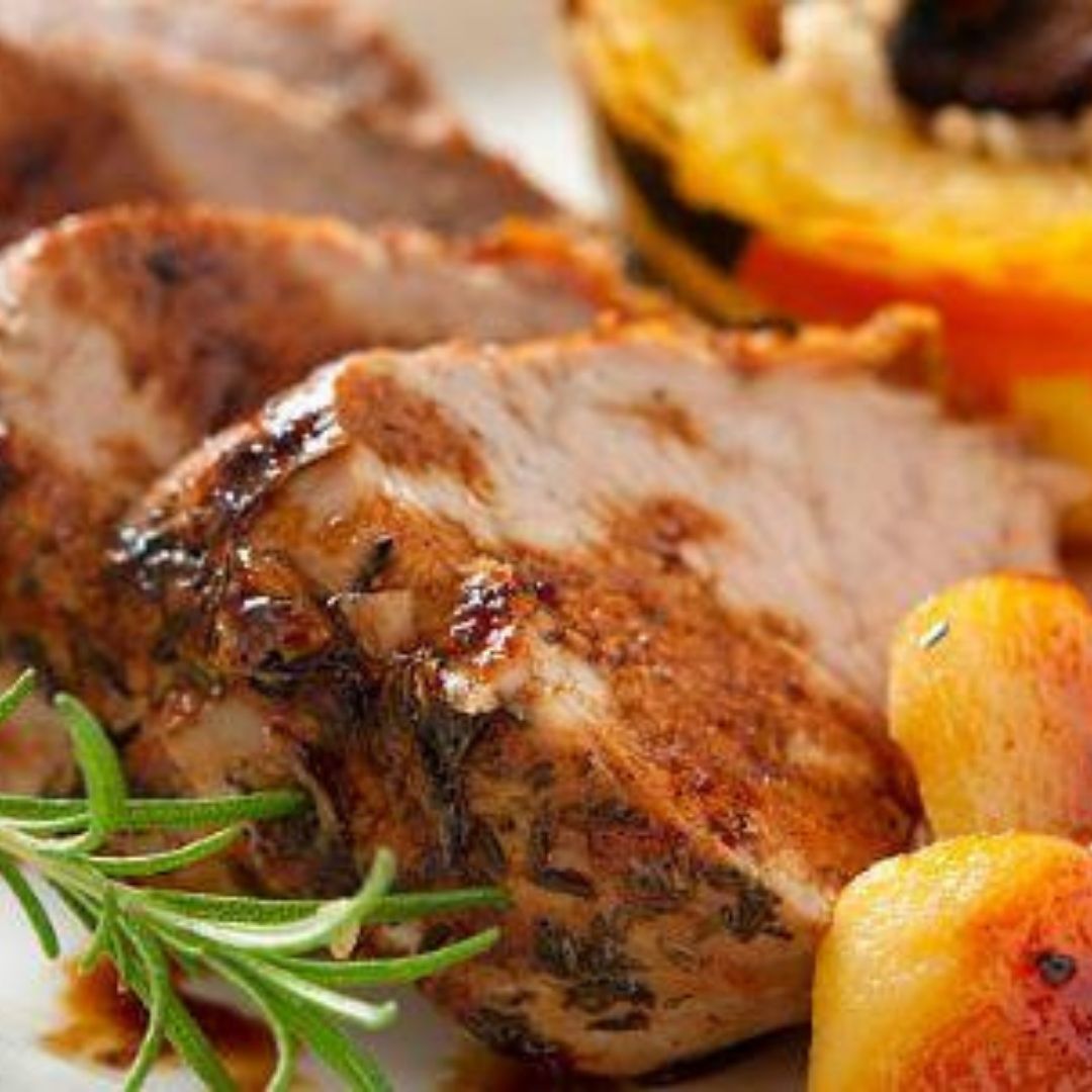 Rosemary Pork with Sicilian Lemon | The Little Shop of Olive Oils
