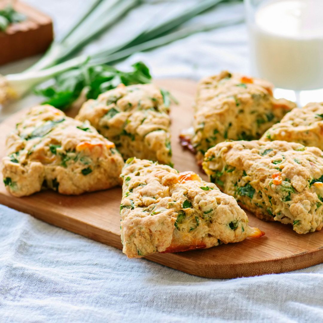 Savory Ricotta Scones-The Little Shop of Olive Oils