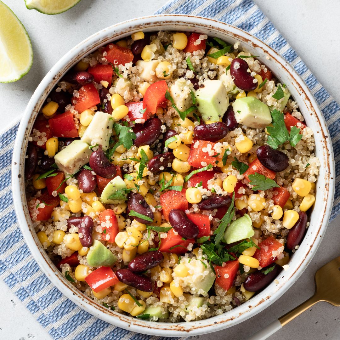 Southwest Quinoa Salad-The Little Shop of Olive Oils