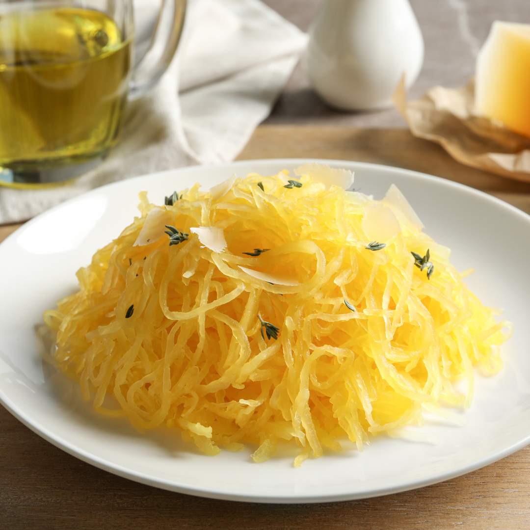 Spaghetti Squash Carbonara Style