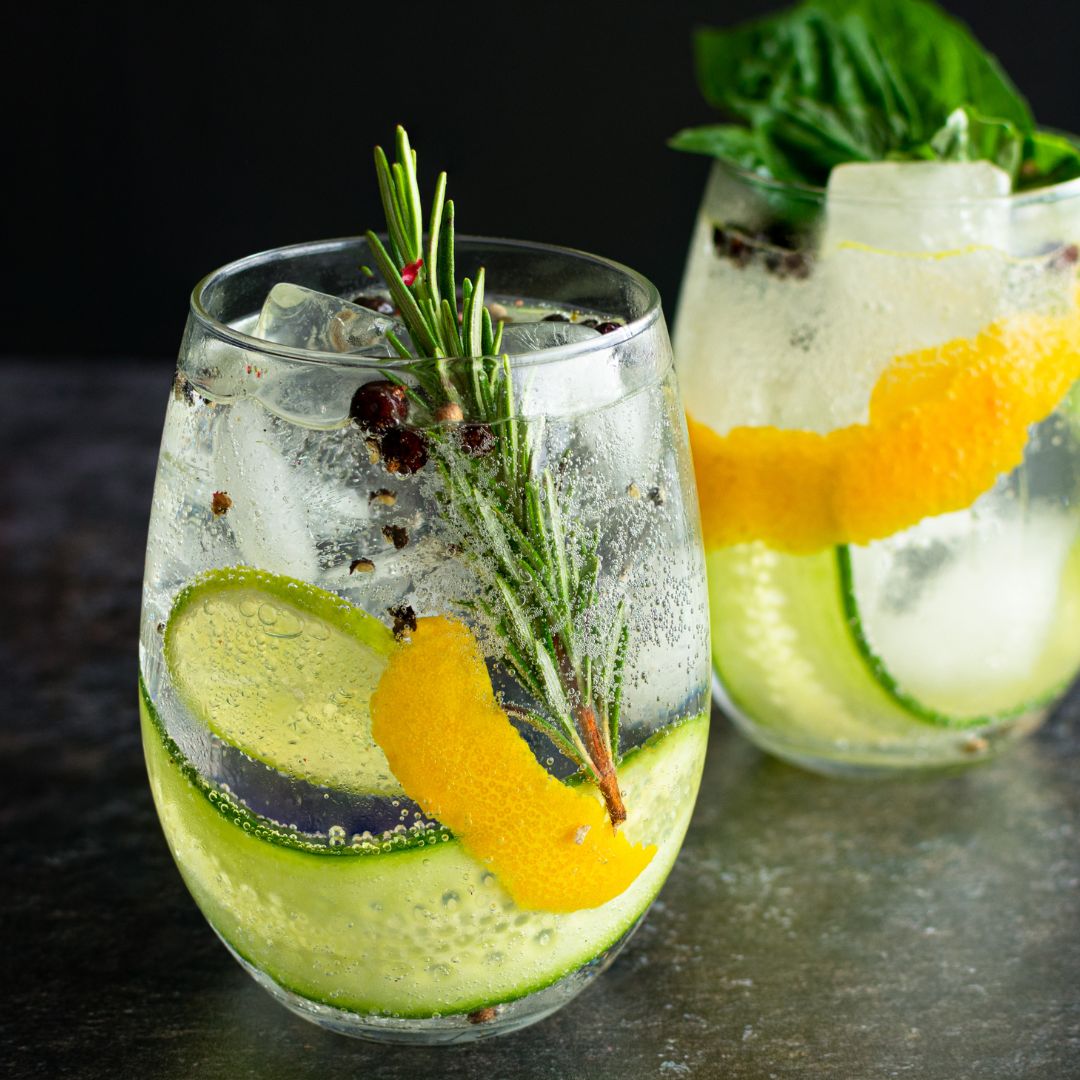 Spanish Gin Tonic with a Balsamic Twist at The Little Shop of Olive Oils