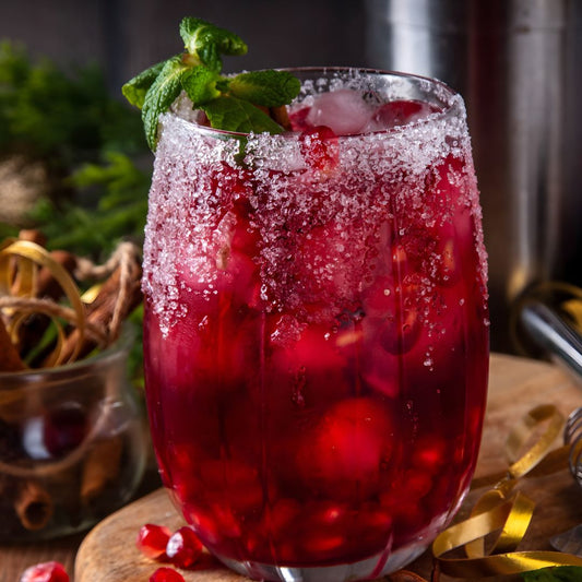 Spiced Winter Berry Cocktail