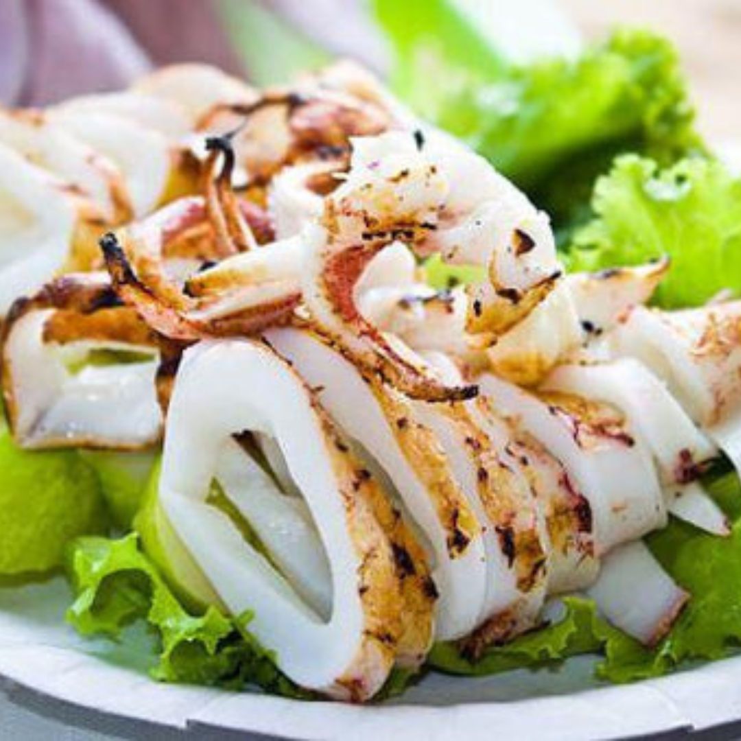 Spicy Grilled Calamari! | The Little Shop of Olive Oils