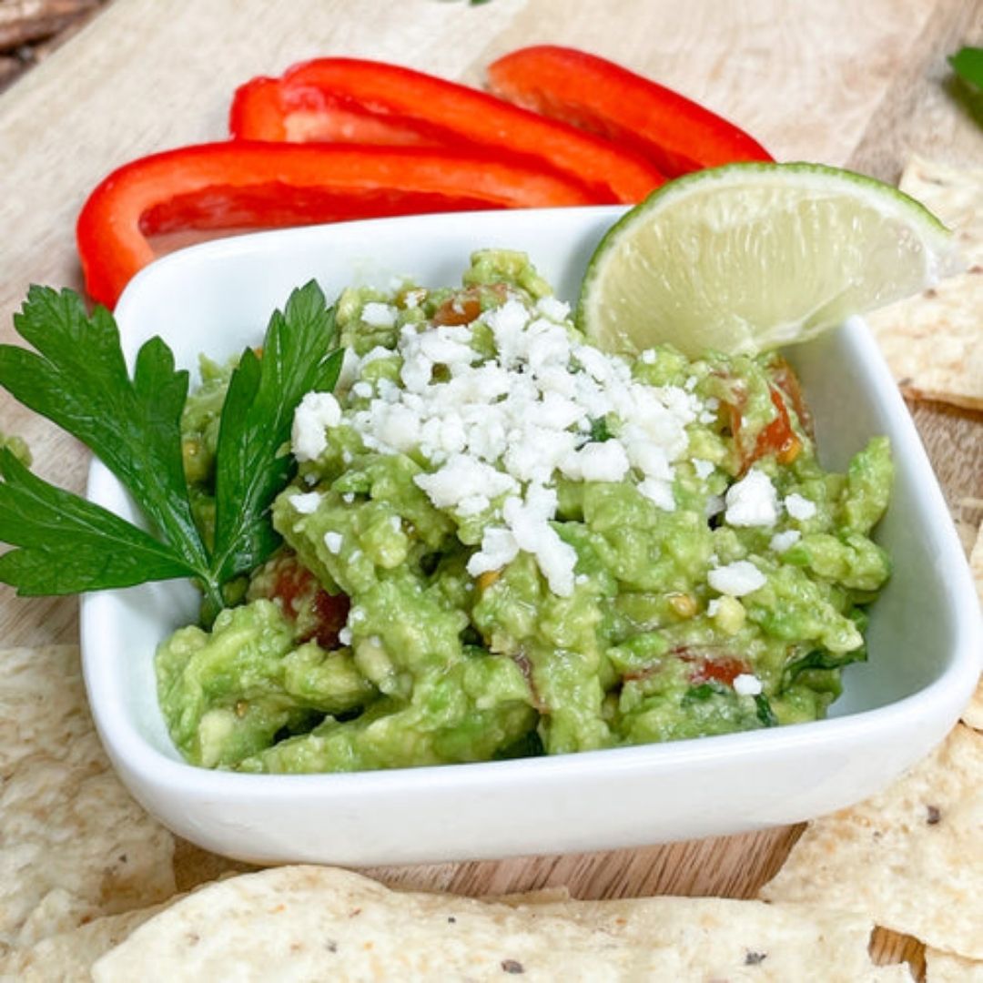 Spicy Olive Oil Guacamole
