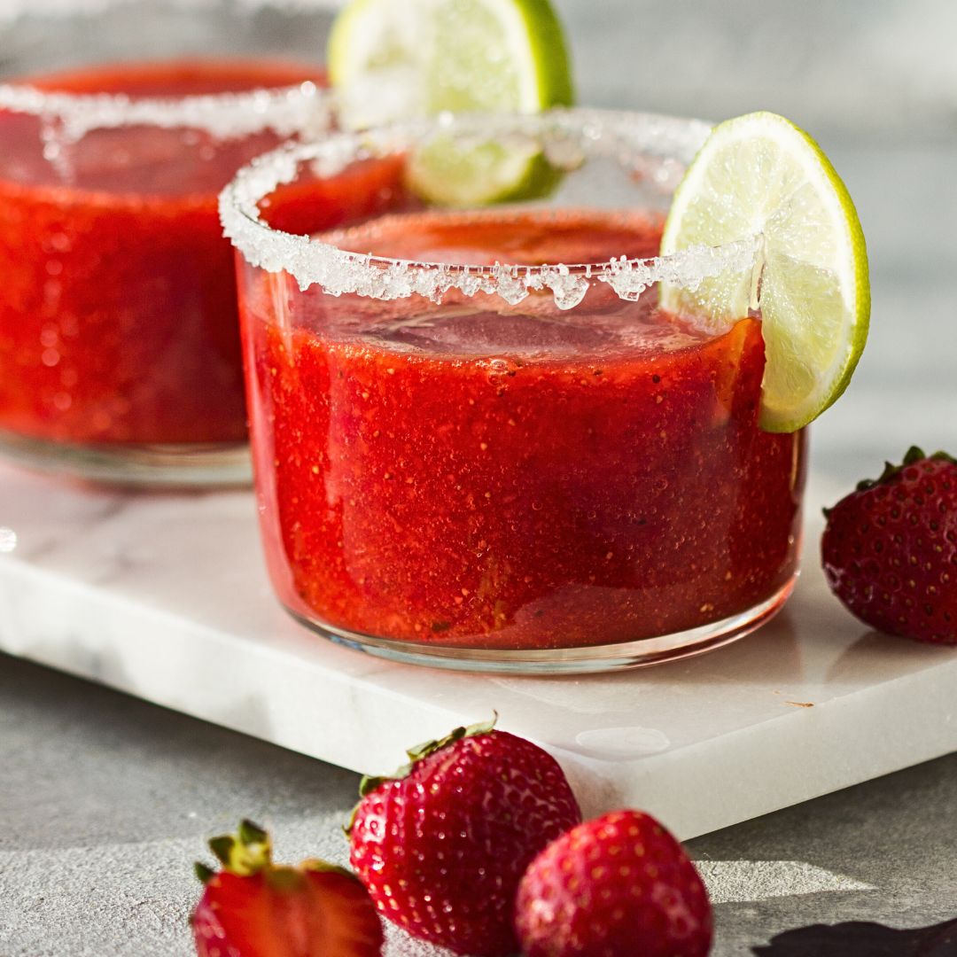 Strawberry Balsamic Daiquiri
