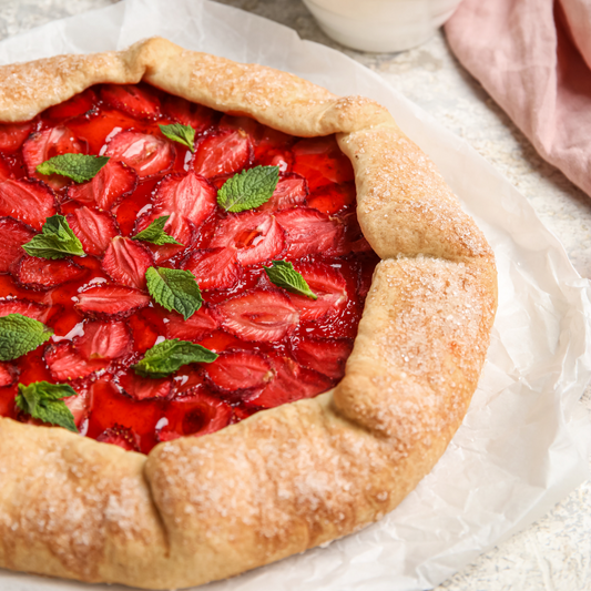 Strawberry Galette The Little Shop of Olive Oils