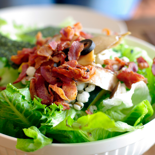 Bacon Romaine Salad at The Little Shop of Olive OIls