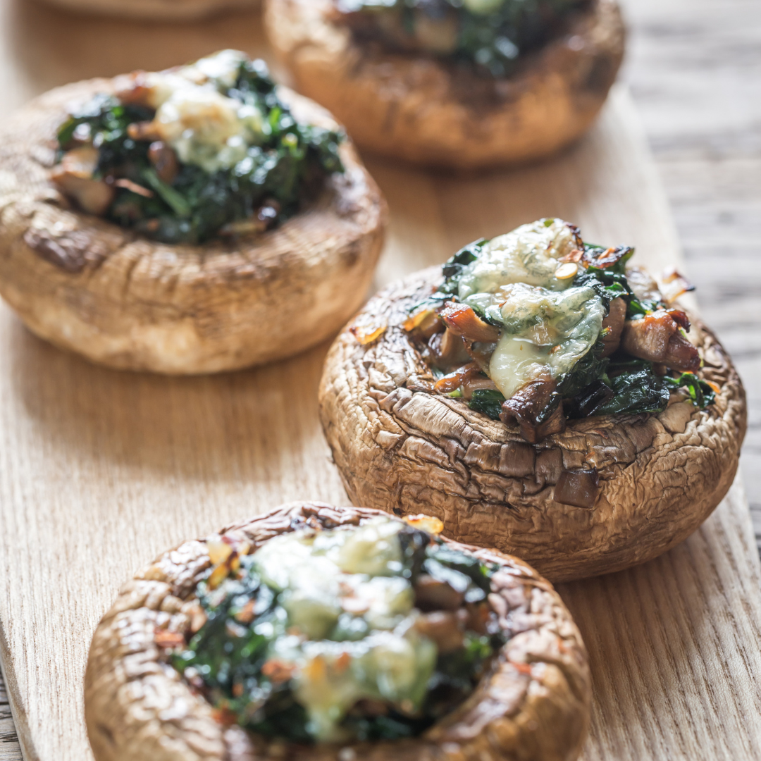 Stuffed Mushrooms- The Little Shop of Olive Oils