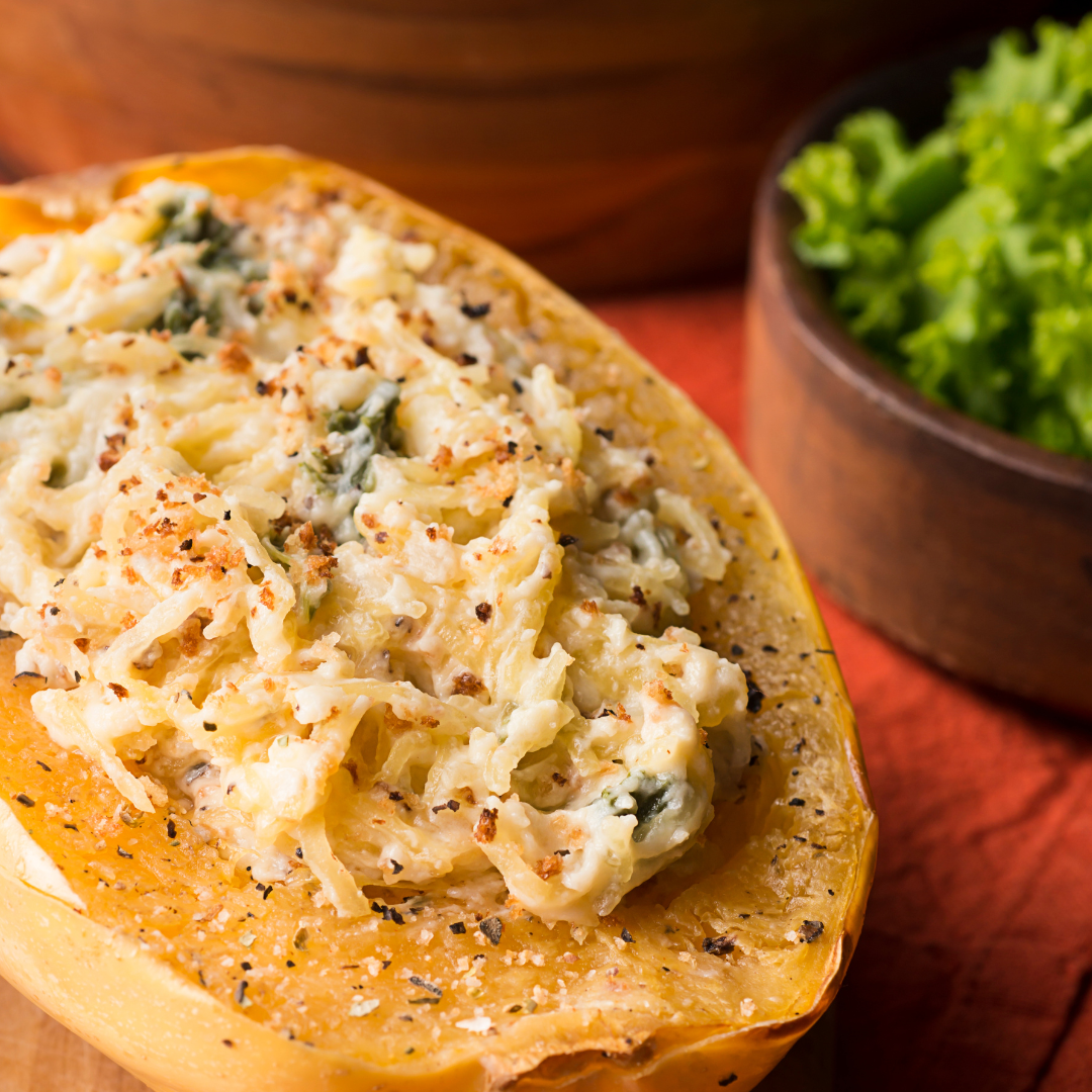 Stuffed Spaghetti Squash-The Little Shop of Olive Oils