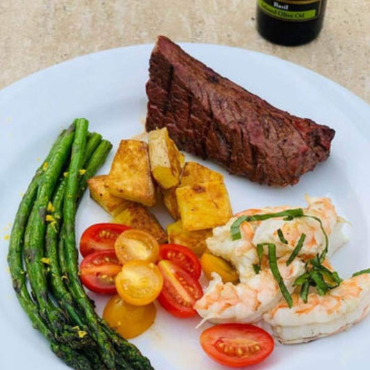 Summer Grilling with Surf and Turf | The Little Shop of Olive Oils