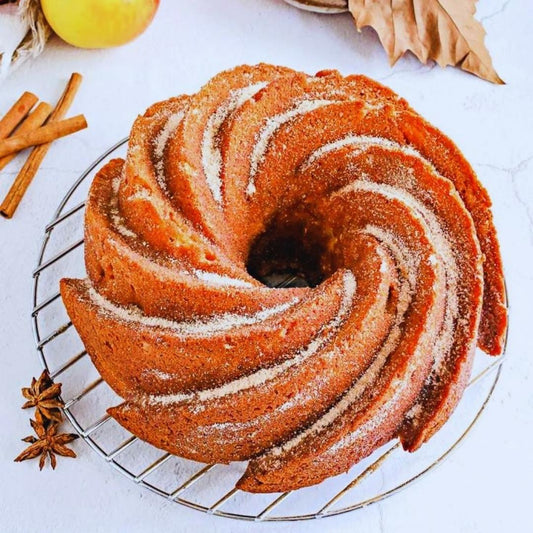This cozy apple cider Bundt cake is perfect for the season! As the air gets crisp in the fall, there’s truly nothing better than homemade apple desserts. 