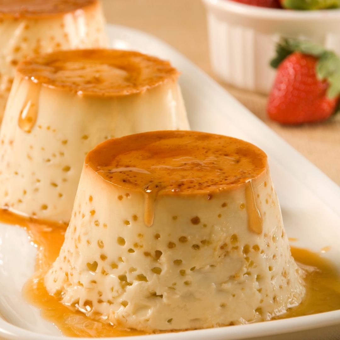 Mini Flan Recipe at The Little Shop of Olive Oils