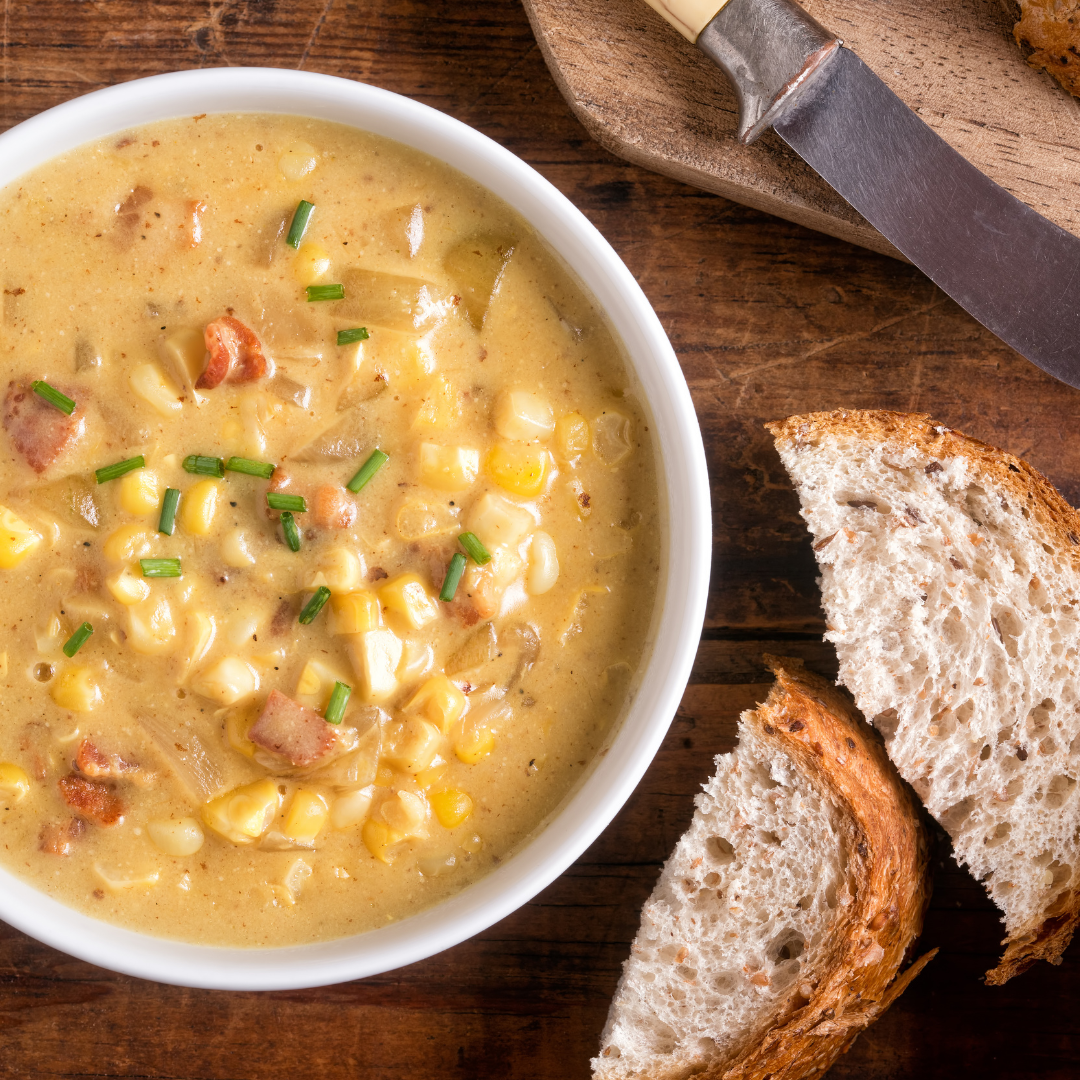 Three Sisters with EVOO: Corn, White Beans, and White Squash at The Little Shop of Olive Oils