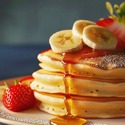 Vermont Maple Pancakes with Roasted Walnut Oil