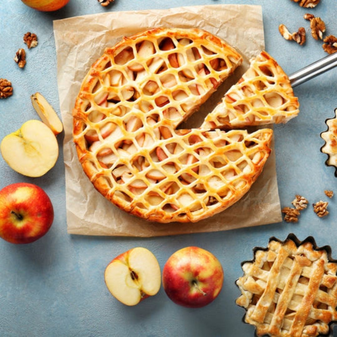 Walnut Apple Pie Recipe at The Little Shop of Olive Oils