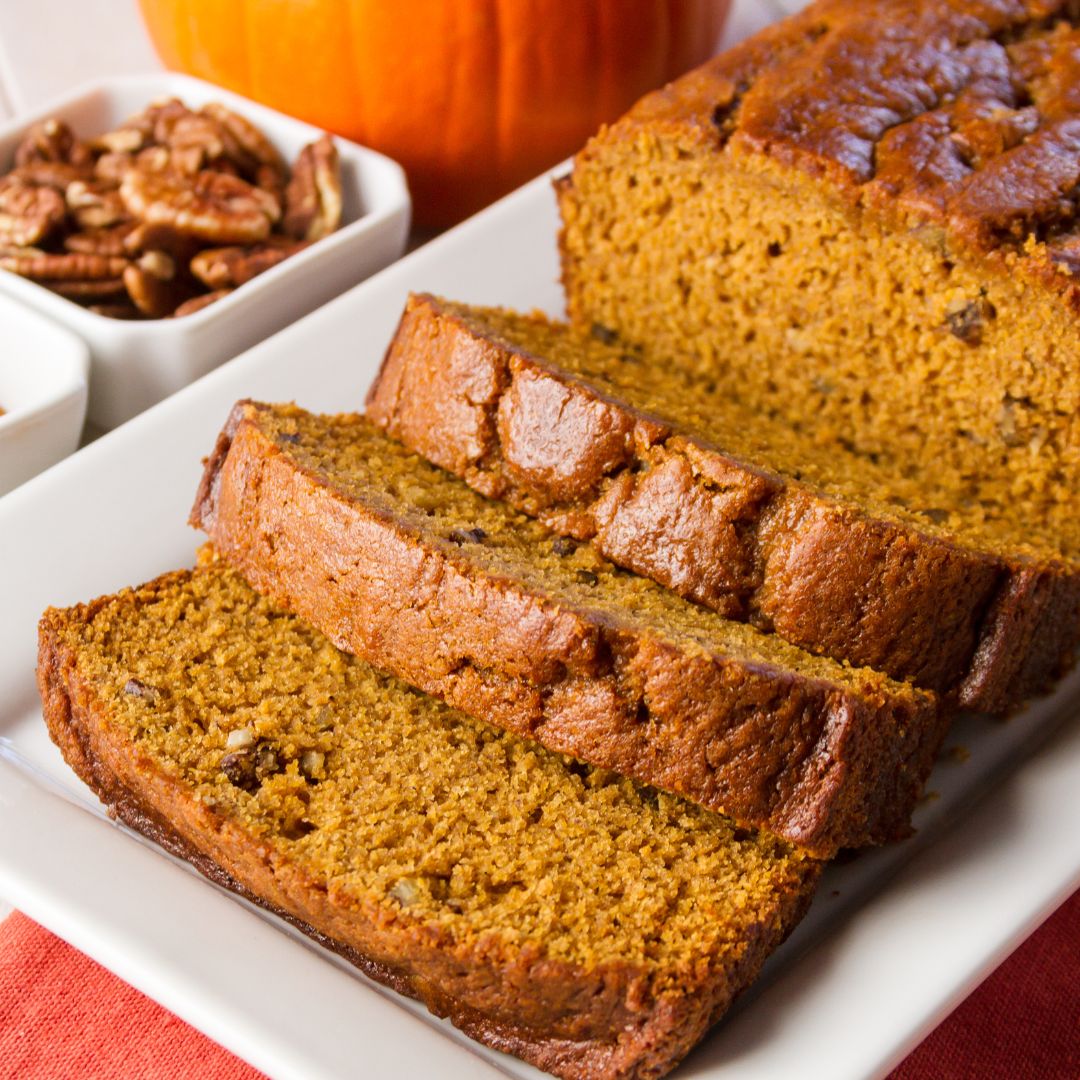 Walnut Pumpkin Bread-The Little Shop of Olive Oils