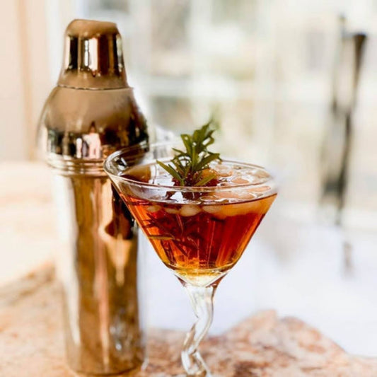 Prosecco & Pomegranate Cocktail | The Little Shop of Olive Oils