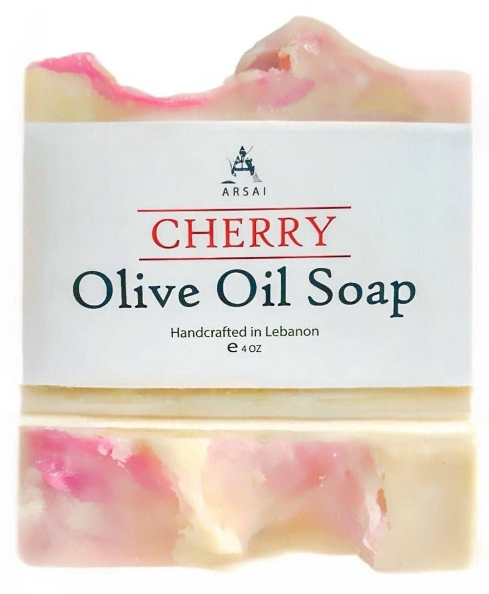 Cherry - Pure Olive Oil Soap Bar
