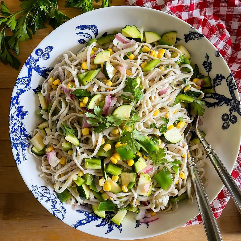 Basil Angel Hair Pasta at The Little Shop of Olive Oils