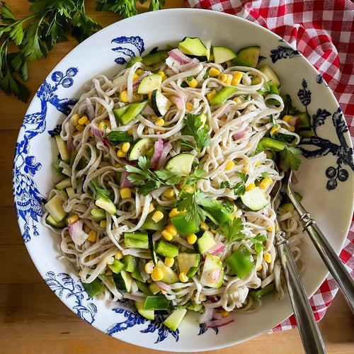 Basil Angel Hair Pasta at The Little Shop of Olive Oils
