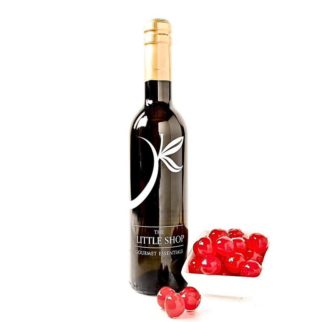 Black Cherry Dark Balsamic Vinegar at The Little Shop of Olive Oils