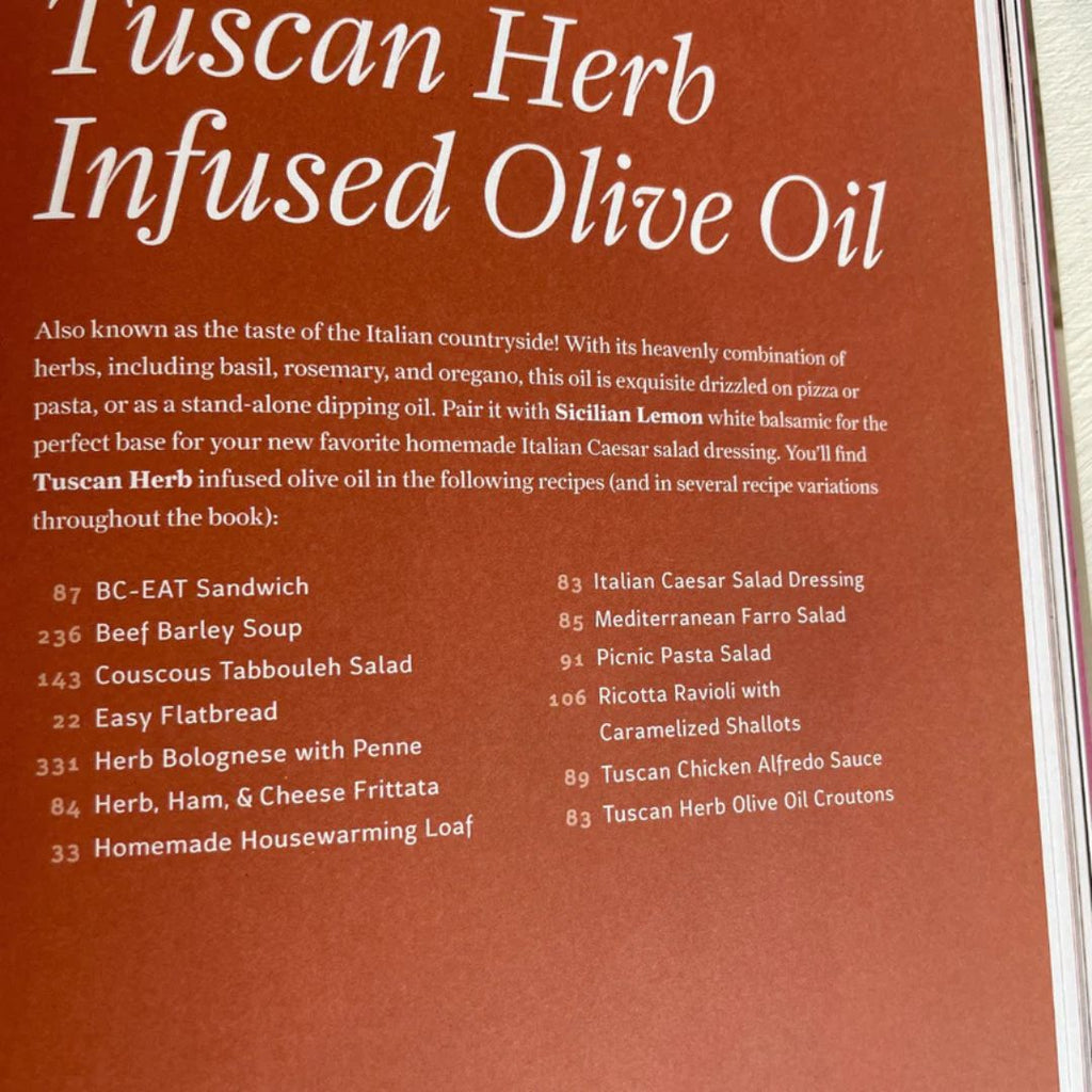 The Olive Oil & Vinegar Lovers Index at The Little Shop of Olive Oils