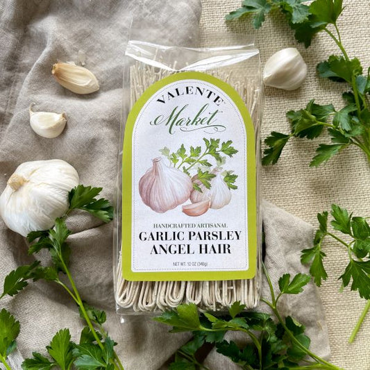 Garlic Parsley Angel Hair