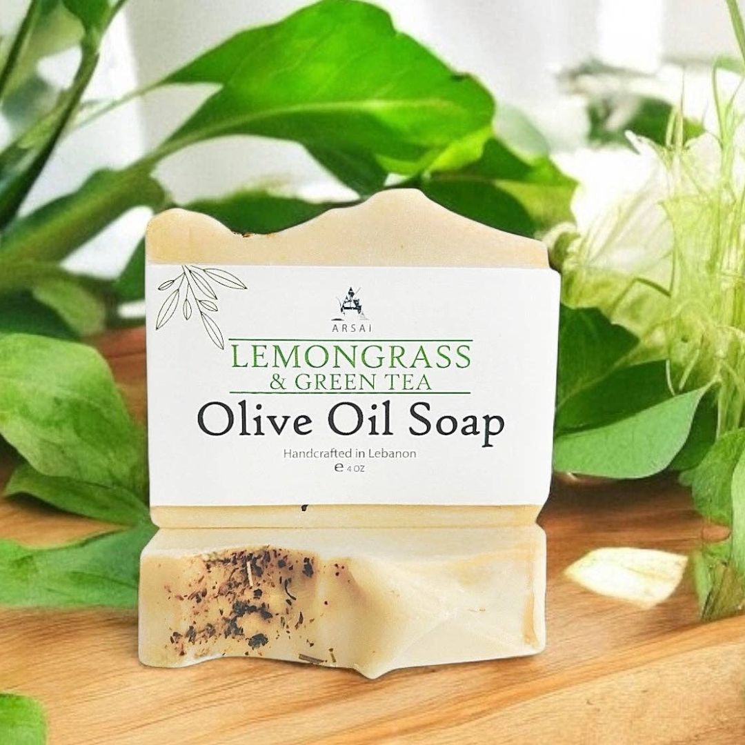 Lemongrass & Green Tea Olive Oil Soap