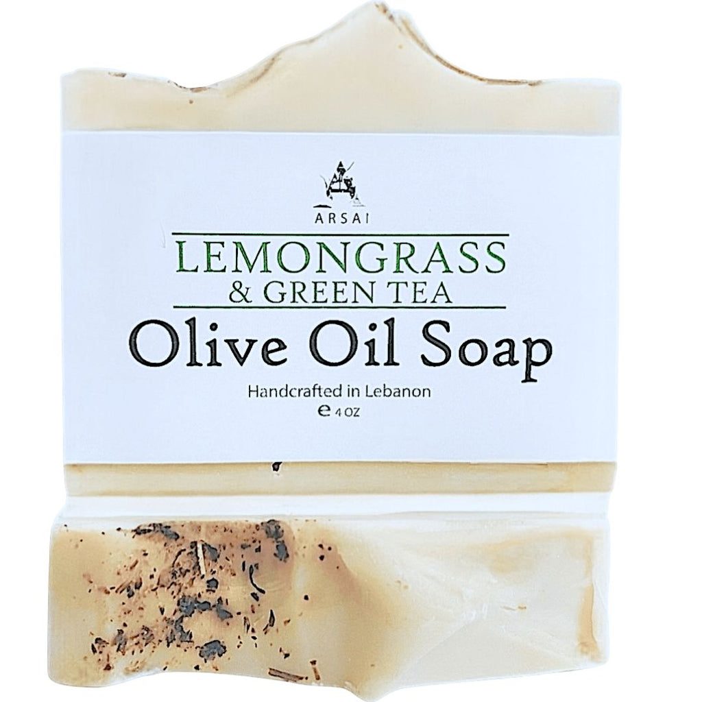 Lemongrass & Green Tea Olive Oil Soap