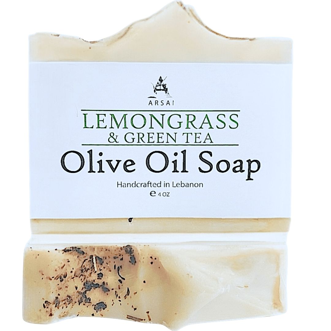 Lemongrass & Green Tea Olive Oil Soap