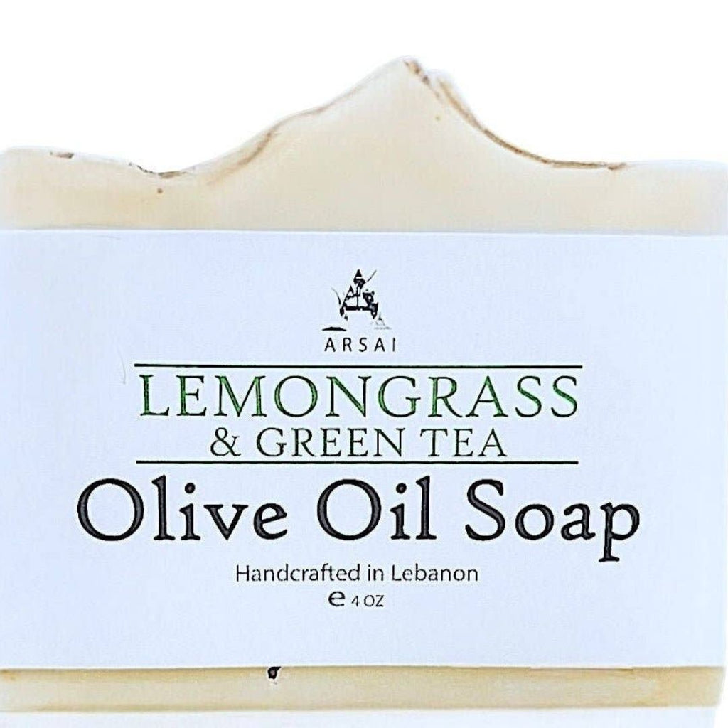 Lemongrass & Green Tea Olive Oil Soap