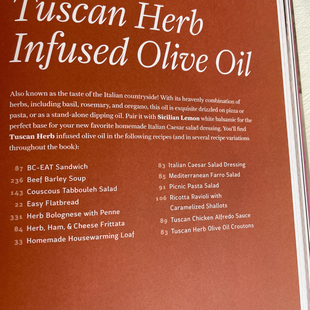 The Olive Oil & Vinegar Lover's Cookbook Revised