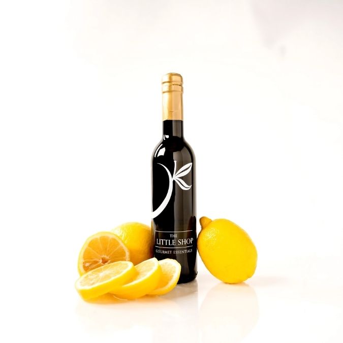 Sicilian Lemon White Balsamic Vinegar at The Little Shop of Olive Oils