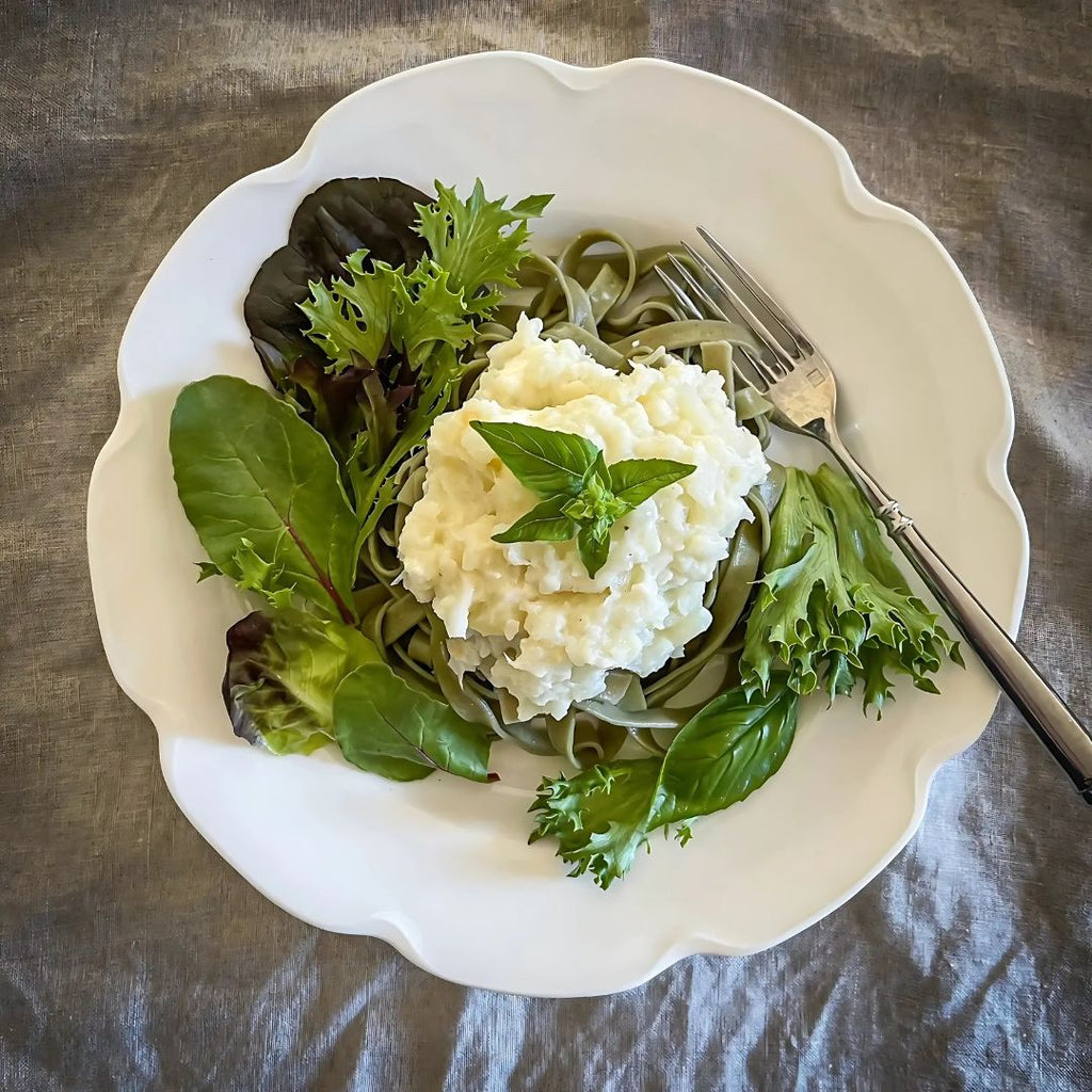Spinach Fettuccine at The Little Shop of Olive Oils