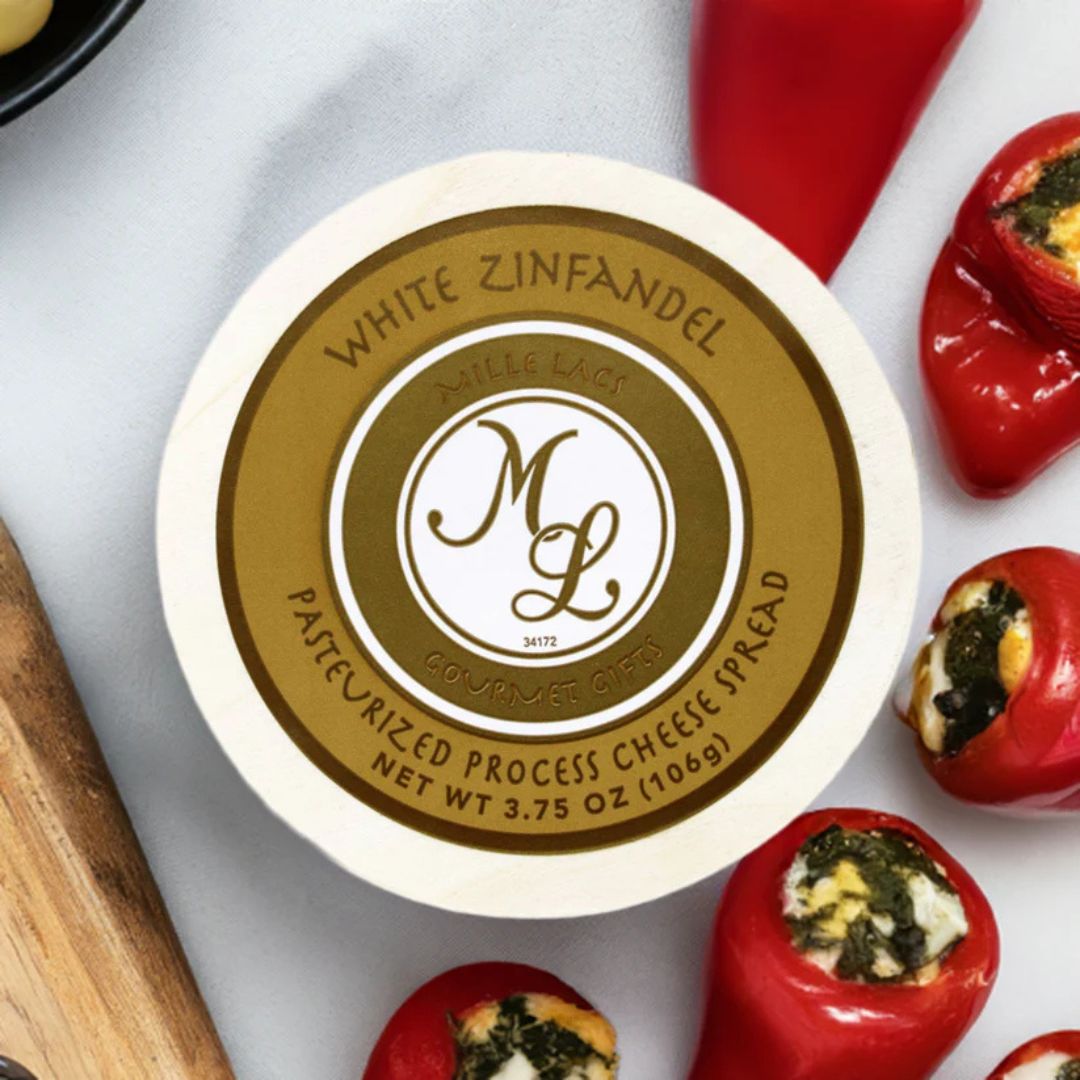 White Zinfandel Wine Cheese Spread at The Little Shop of Olive Oils