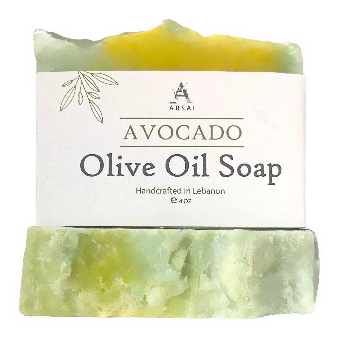 Avocado - Pure Olive Oil Soap Bar