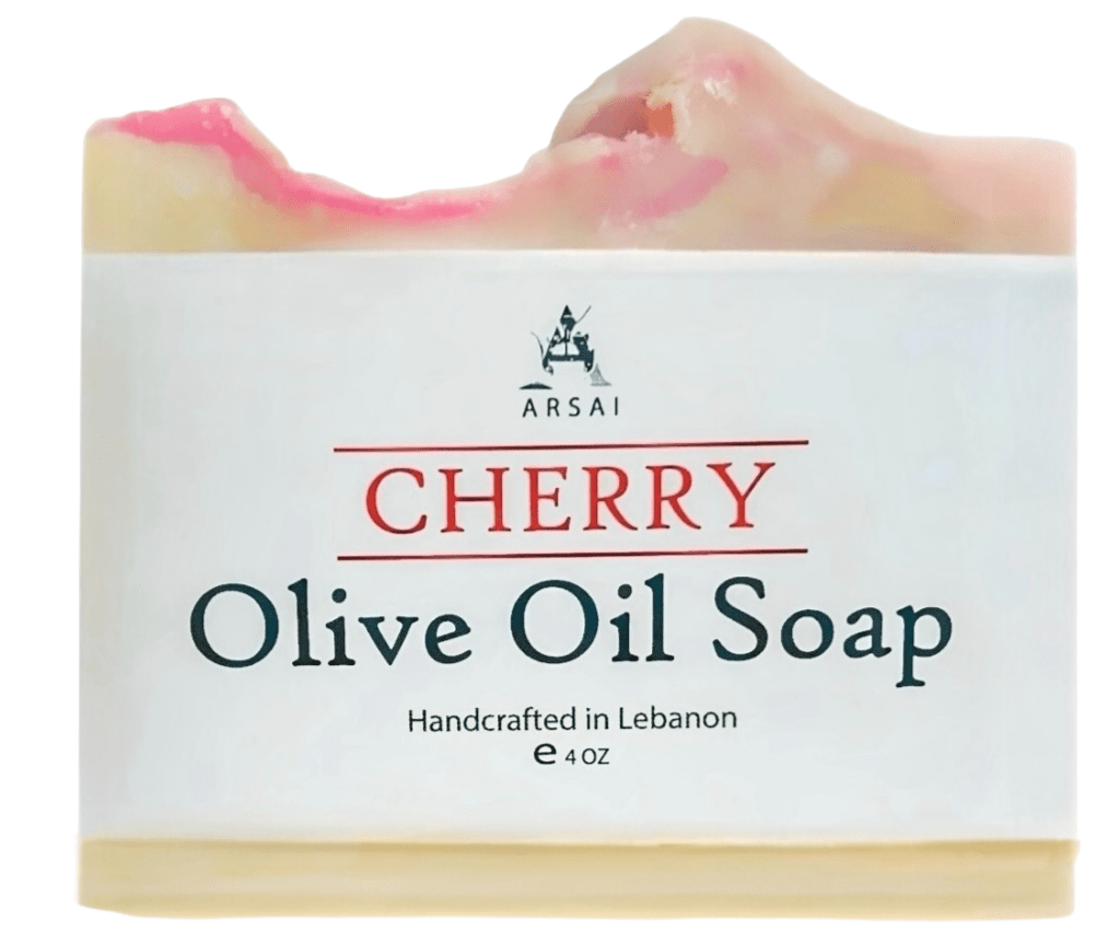 Cherry - Pure Olive Oil Soap Bar