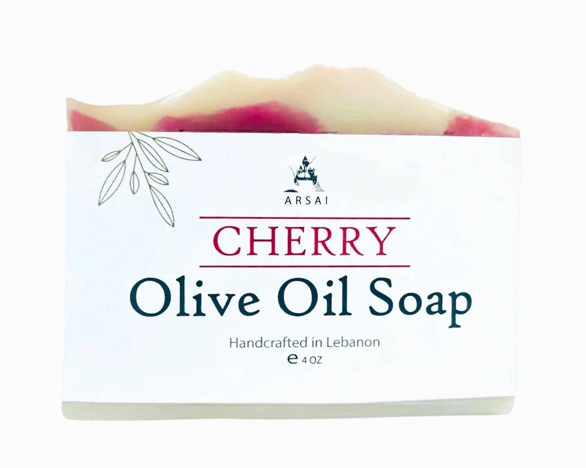 Cherry - Pure Olive Oil Soap Bar