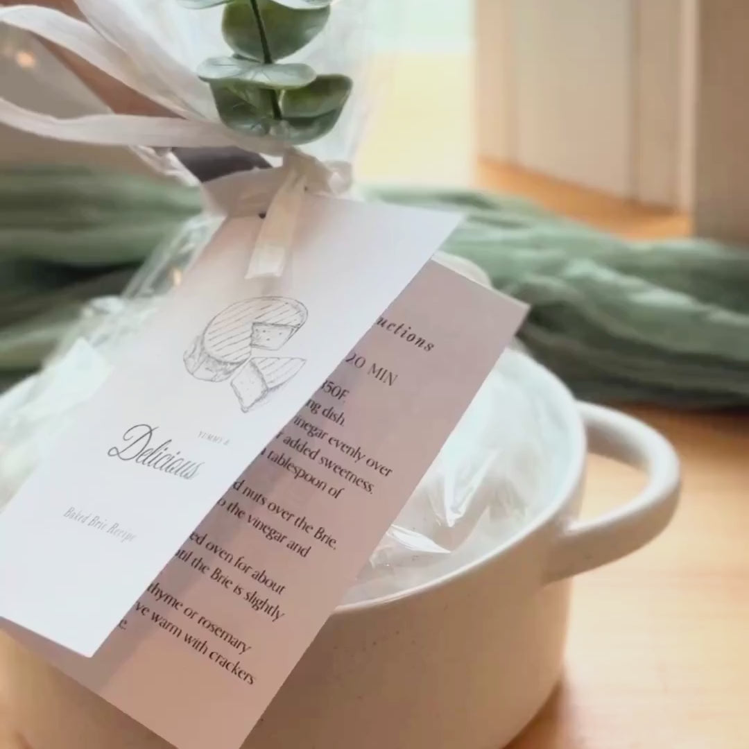 Brie Baker Gift Video at The Little Shop of Olive Oils