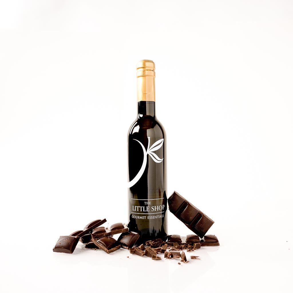 Dark Chocolate Aged Dark Balsamic Vinegar at The Little Shop of Olive Oils
